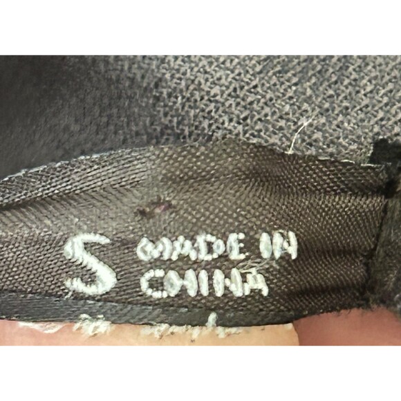 NAU‎ Womens S Goose Down Feather Gray Canvas Collared Zipped Jacket - Picture 6 of 10